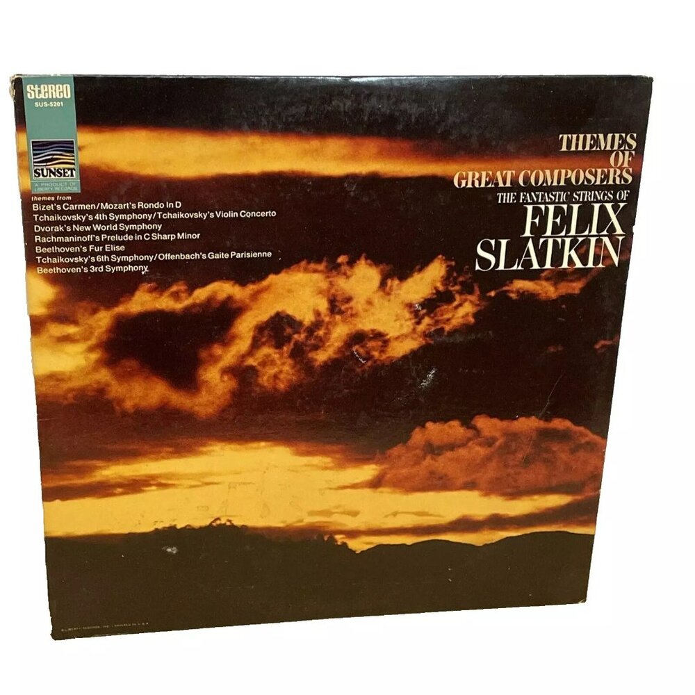 Themes Of Great Composers (Vinyl) Sunset SUS-5201 VG+ LP Record Album